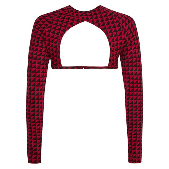 NWT 🏷️ Tropic of C Playa Rashguard and Lo Bottoms in Hibiscus Geo - Picture 4 of 9